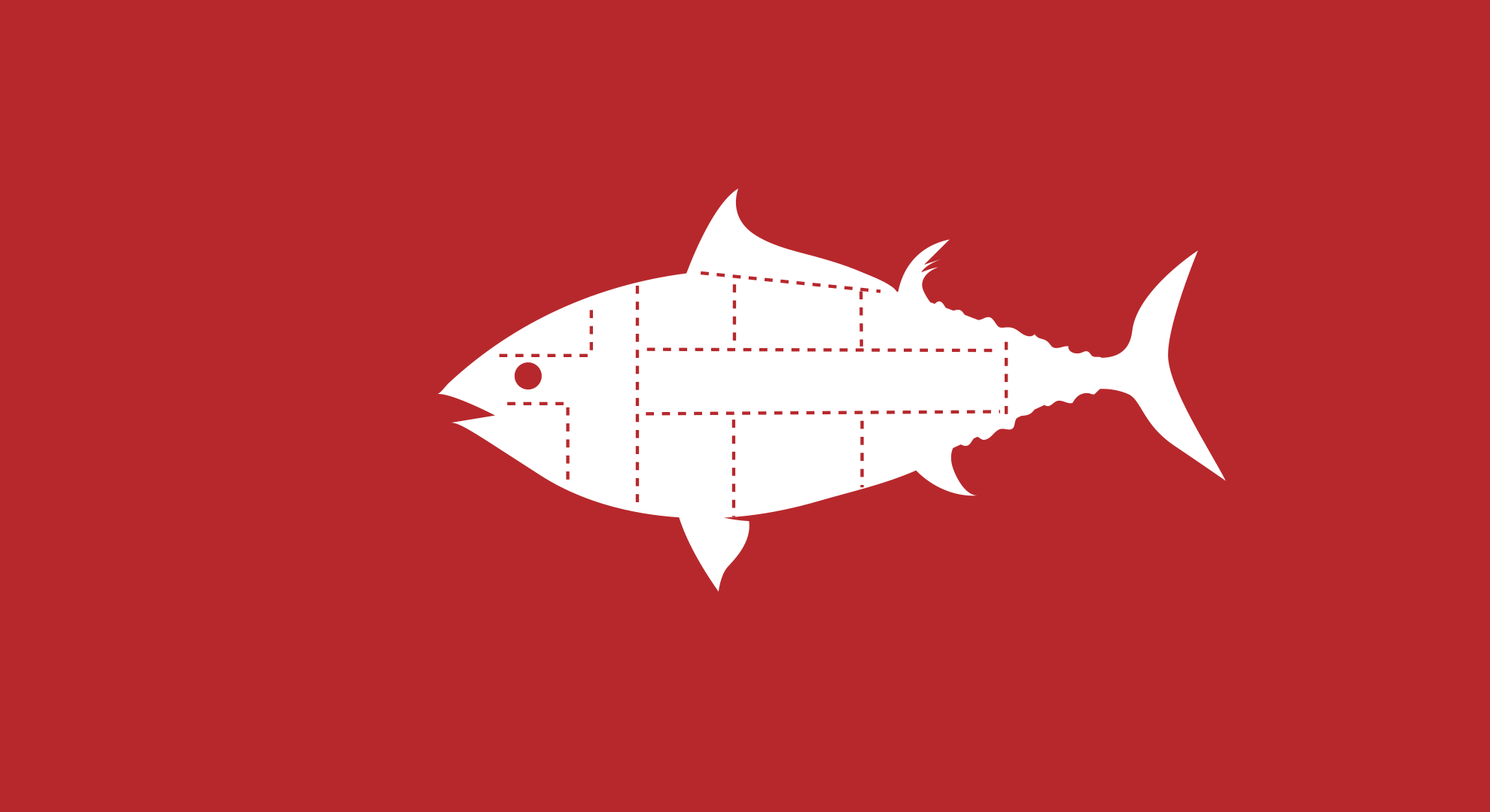 マグロの部位説明図